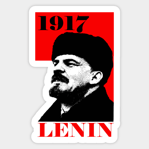 1917 LENIN Sticker by truthtopower